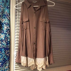 long sleeve button down shirt